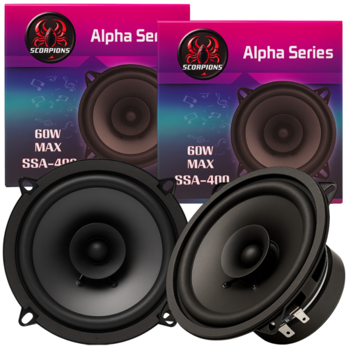 SSA400_01 KIT PARLANTES 4" SCORPIONS ALPHA SSA400